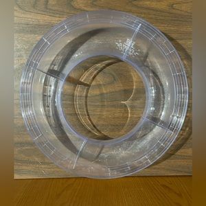 NEW! Never used Divided liner insert for longaberger wreath basket